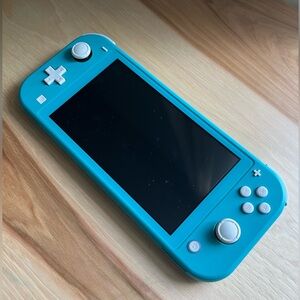 NINTENDO SWITCH LITE WITH ANIMAL CROSSING GAME